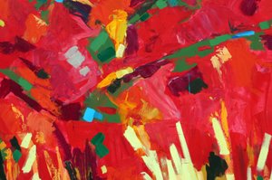 Detail of a Painting, La Soffitta nella Strada, Summer Antiquary Fair, Sarzana, Ligury, Italy